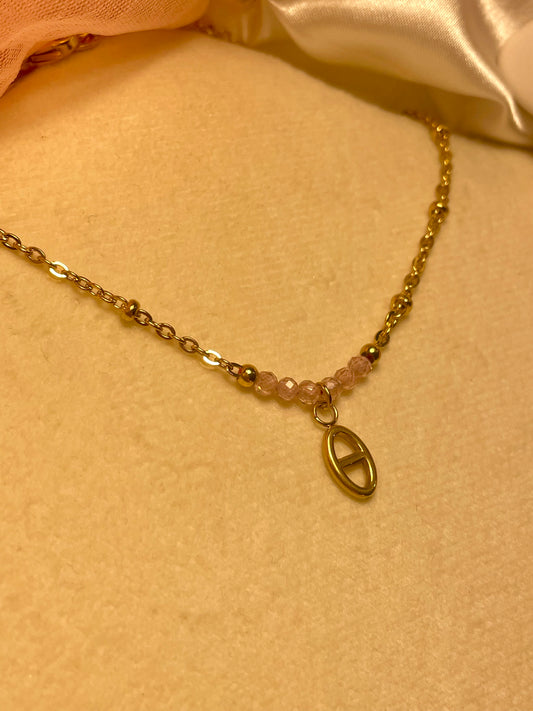 Chaîne de cheville pink 💗